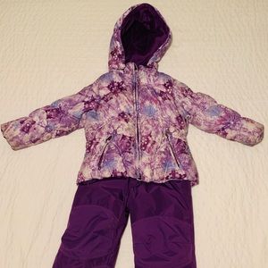 Weatherproof winter coat and snow pants